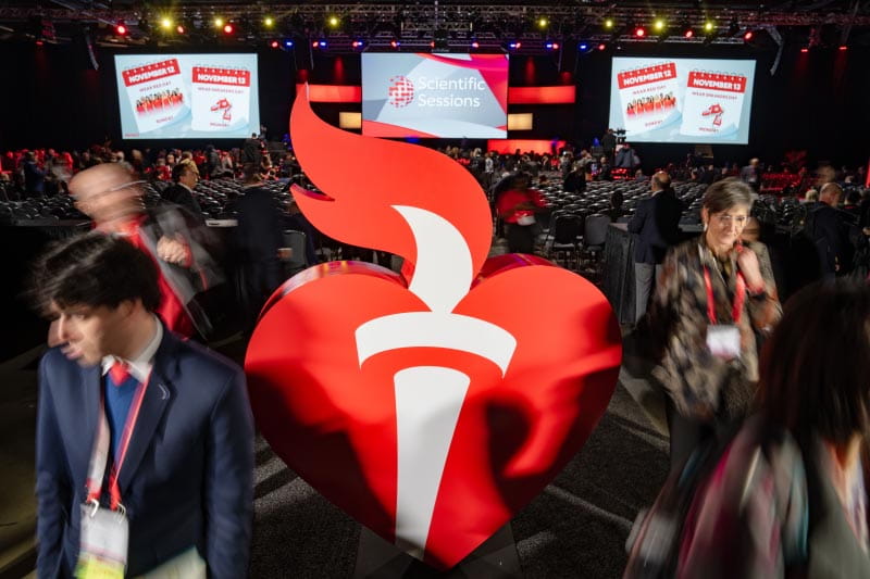 International AHA meetings including the annual Scientific Sessions illuminate the latest findings in heart and brain health for professional audiences. (Photo by Ƶ/Zach Boyden-Holmes)